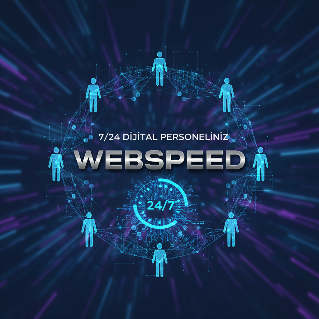 7/24 Çalışan Dijital Personeliniz WebSpeed'de!